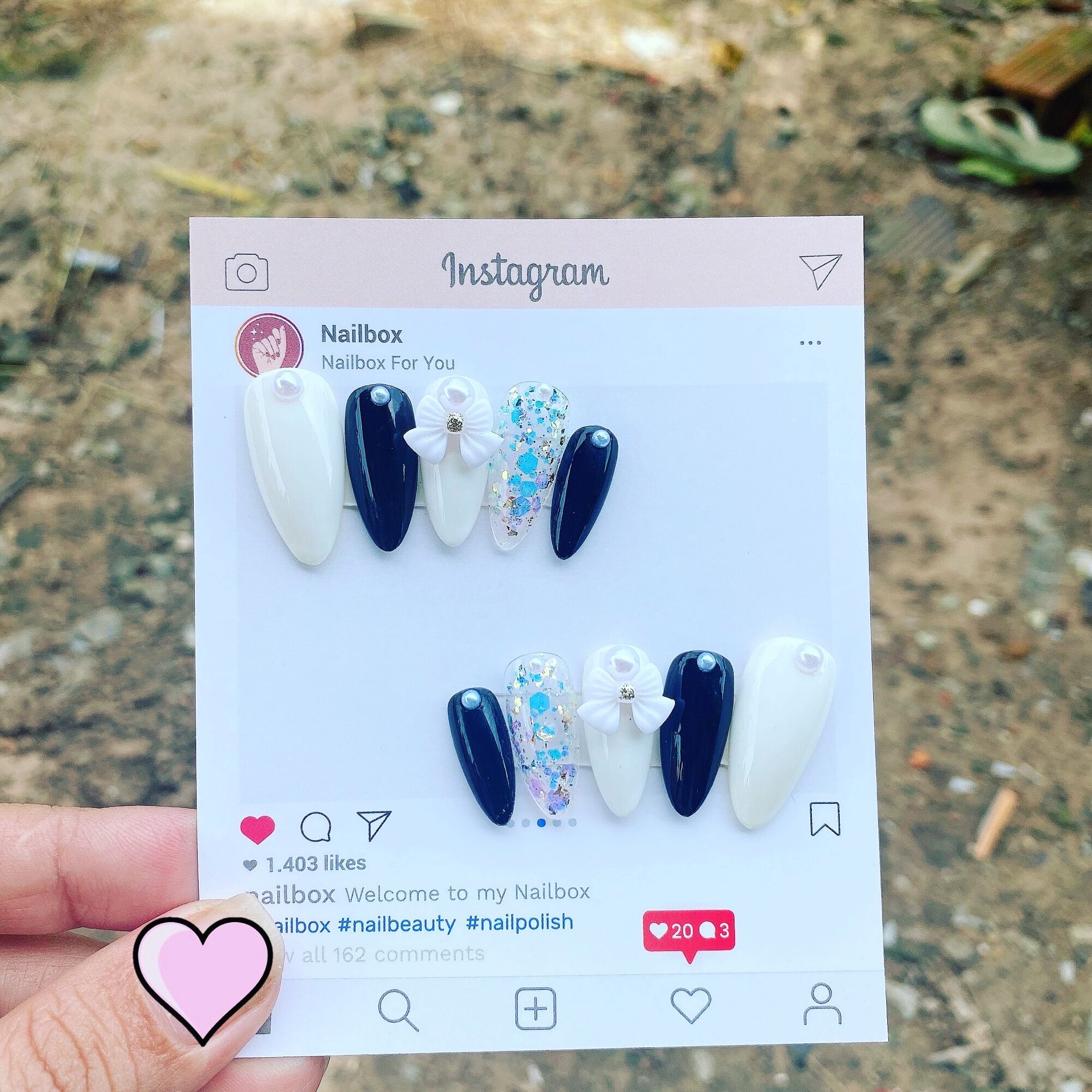 Nailbox thiết kế giá rẻ