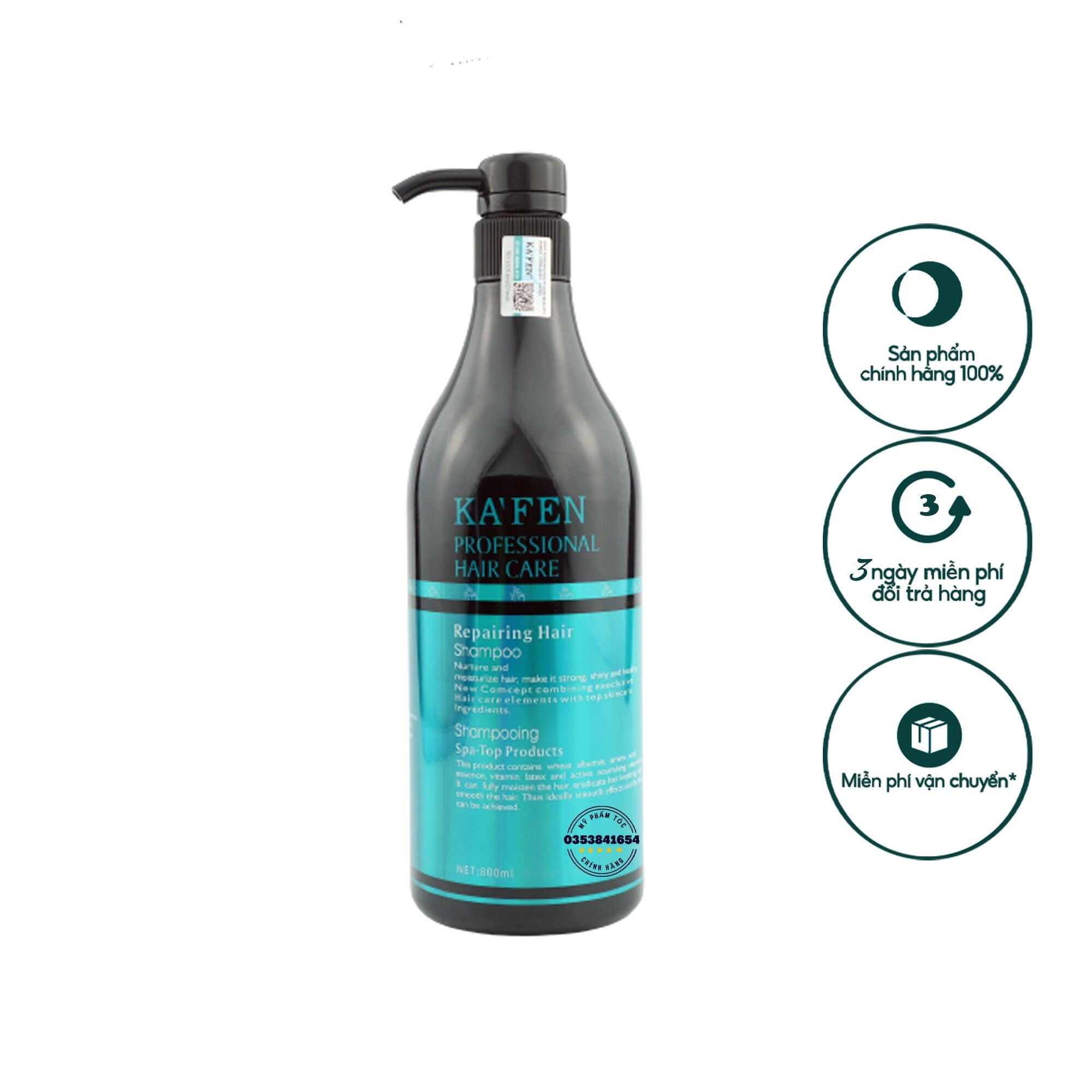 Dầu gội & Dầu xả KA'FEN 800ml