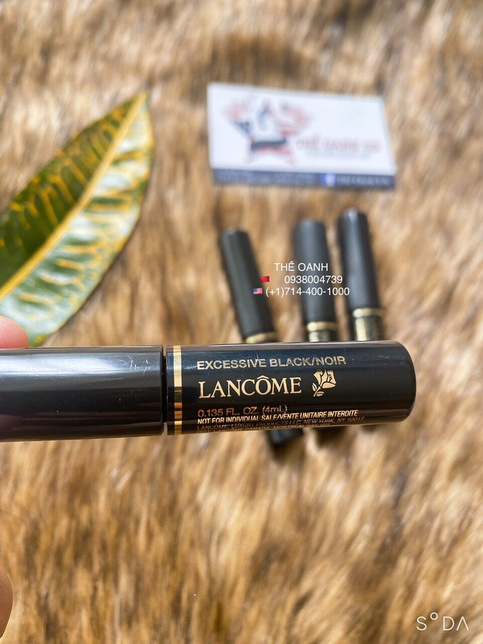 Macara Lancôme hàng tách set