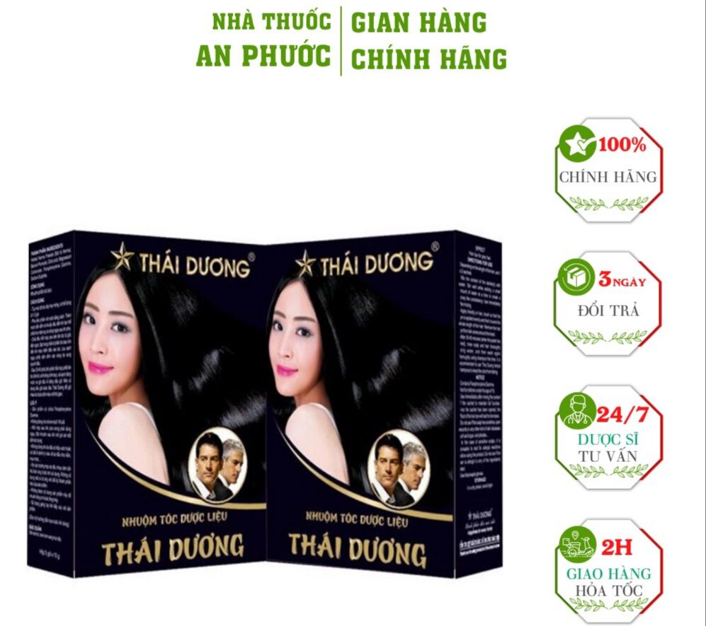 Dầu gội dược liệu gội là đen Thái dương