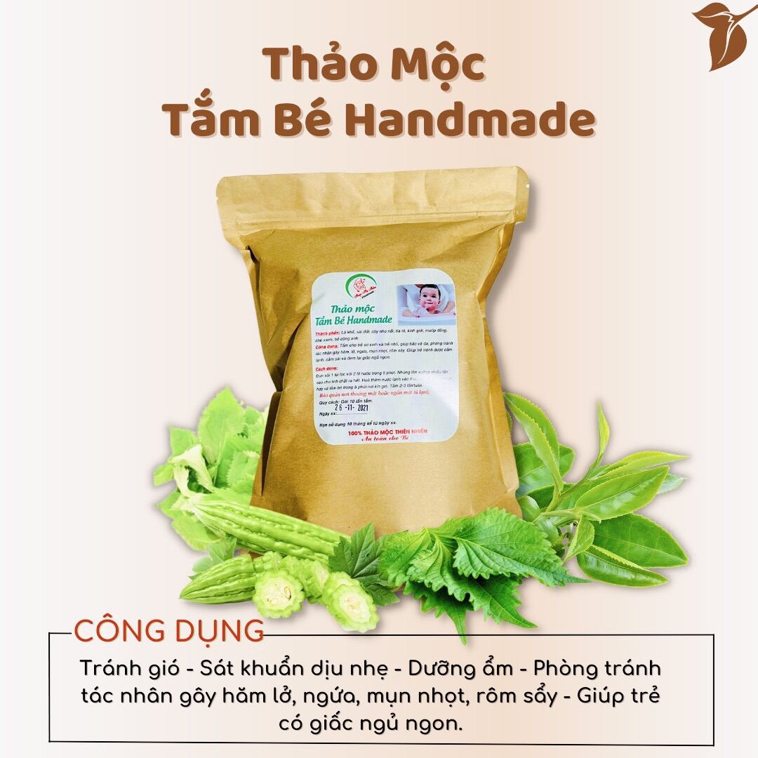 [HCM]LÁ TẮM BÉ THẢO MỘC