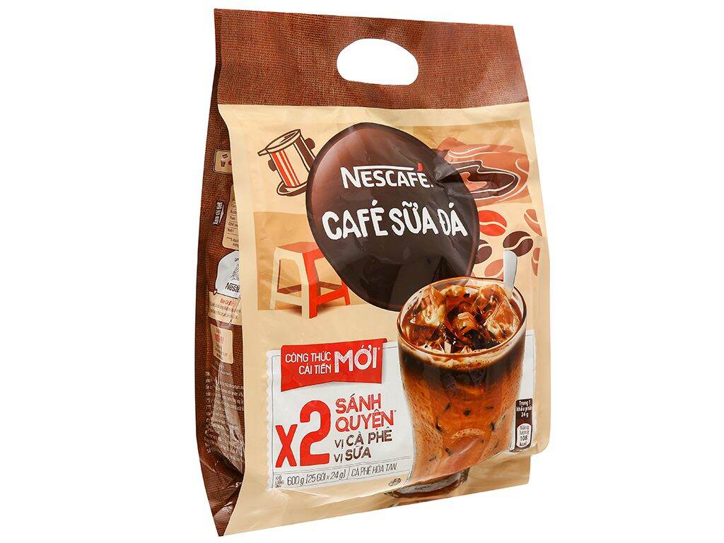 Bịch Nestle Cafe sữa đá (25 gói*24g)