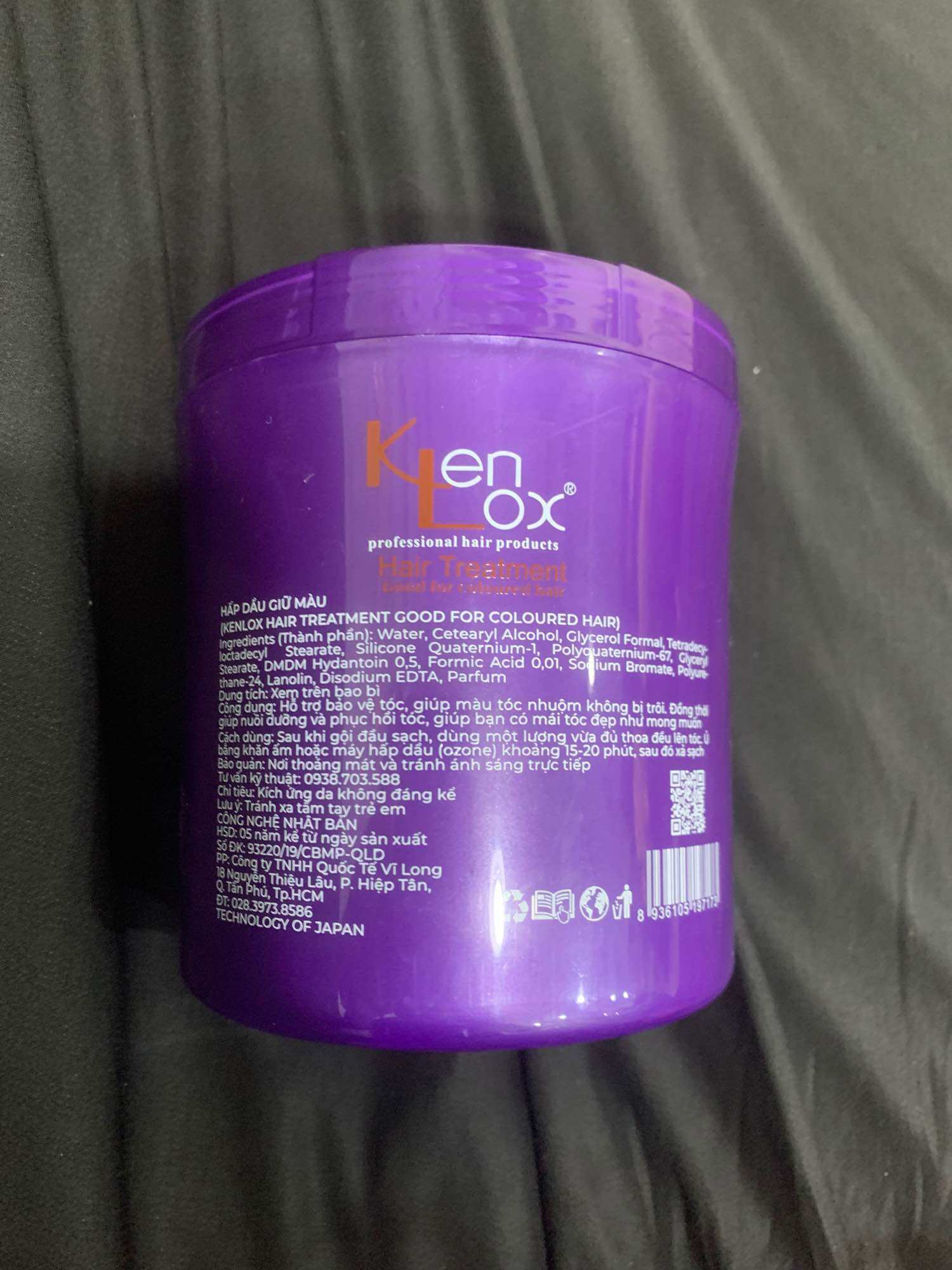 Hũ Dầu Dưỡng Tóc KENLOX