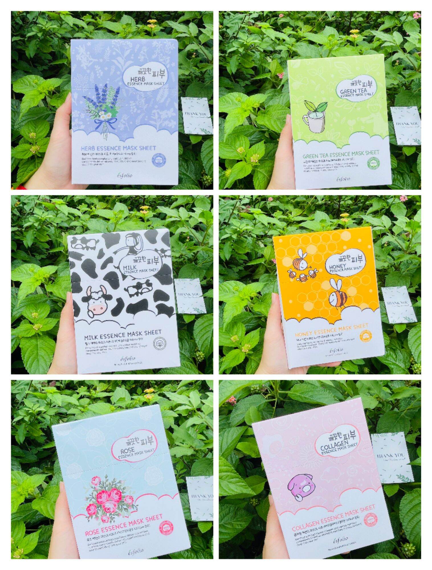 Mặt nạ từ thiên nhiên esfolio essence.