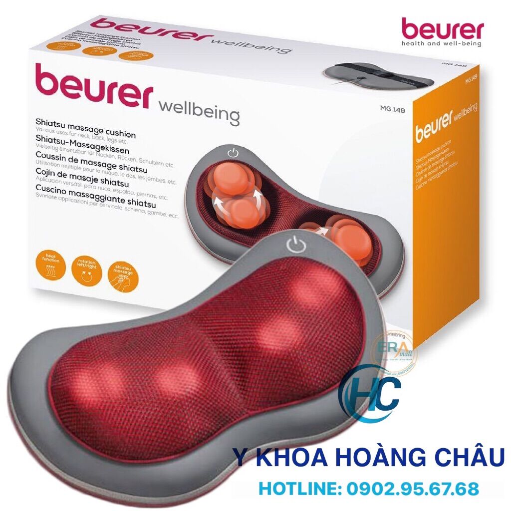 Gối massage cổ vai gáy Beurer MG149