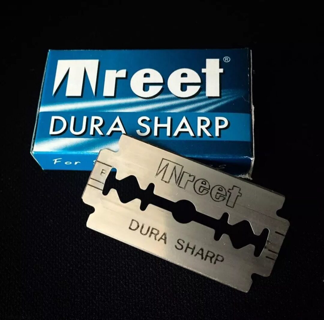 Hộp lưỡi lam Treet xanh 100 lưỡi