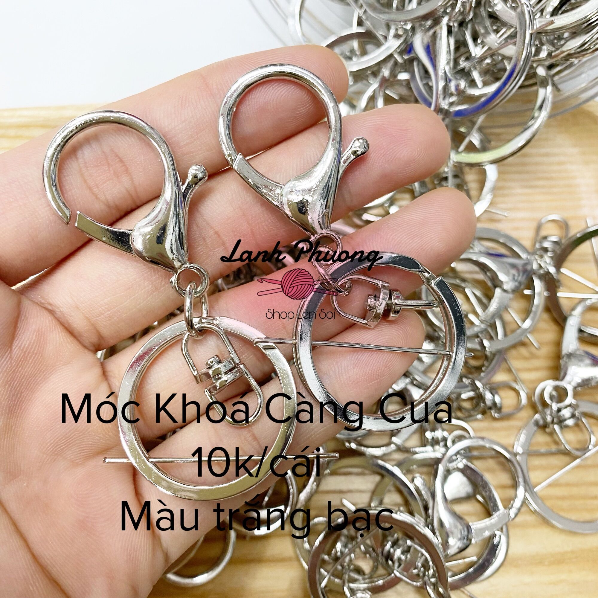 Móc Khoá Càng Cua Loại Tốt (2 cái)