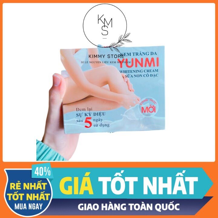 Lẻ 1 chai 20g kích trắng yunmi sữa