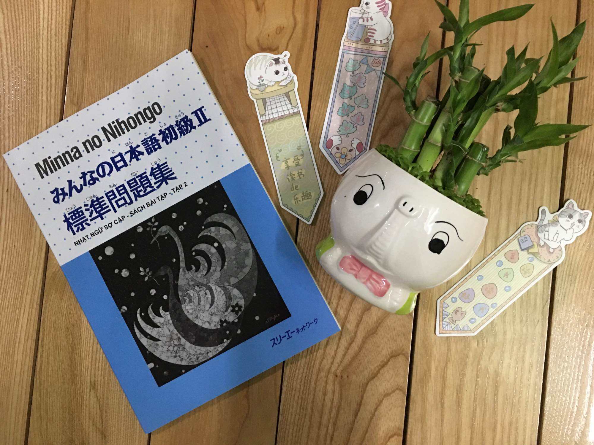 Sách tiếng Nhật _Minano Nihongo II (N4): Bài tập Hyojun Mondaishuu- NS Nhật Hạ