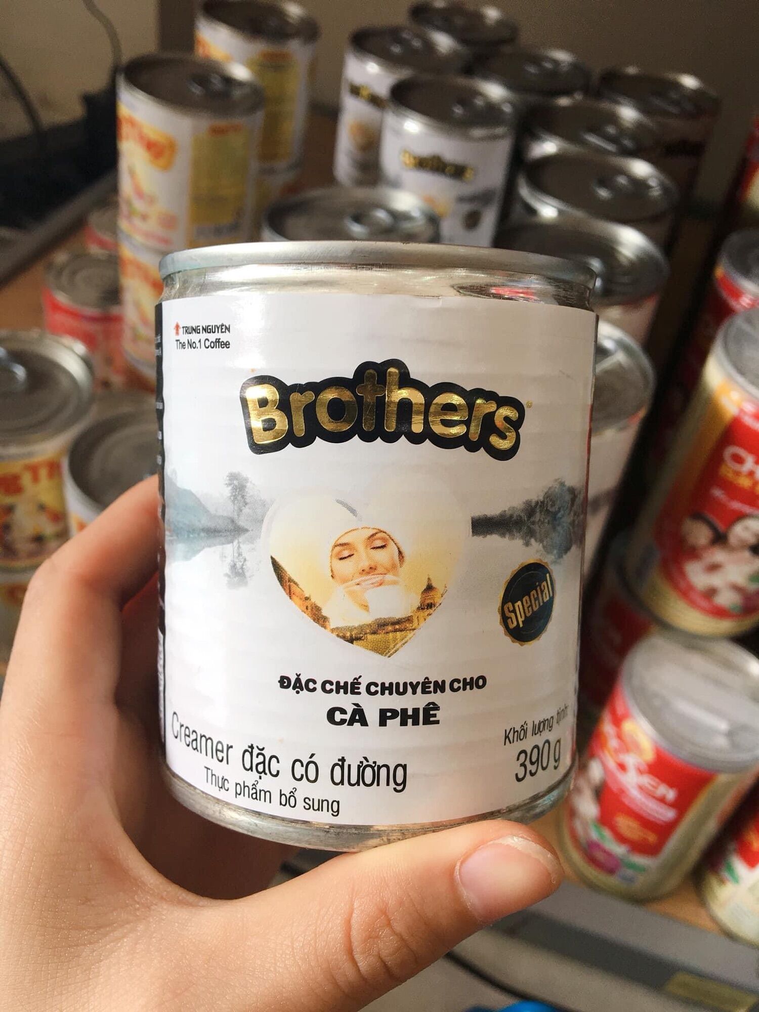 Sữa đặc Brother cà phê Trung Nguyên