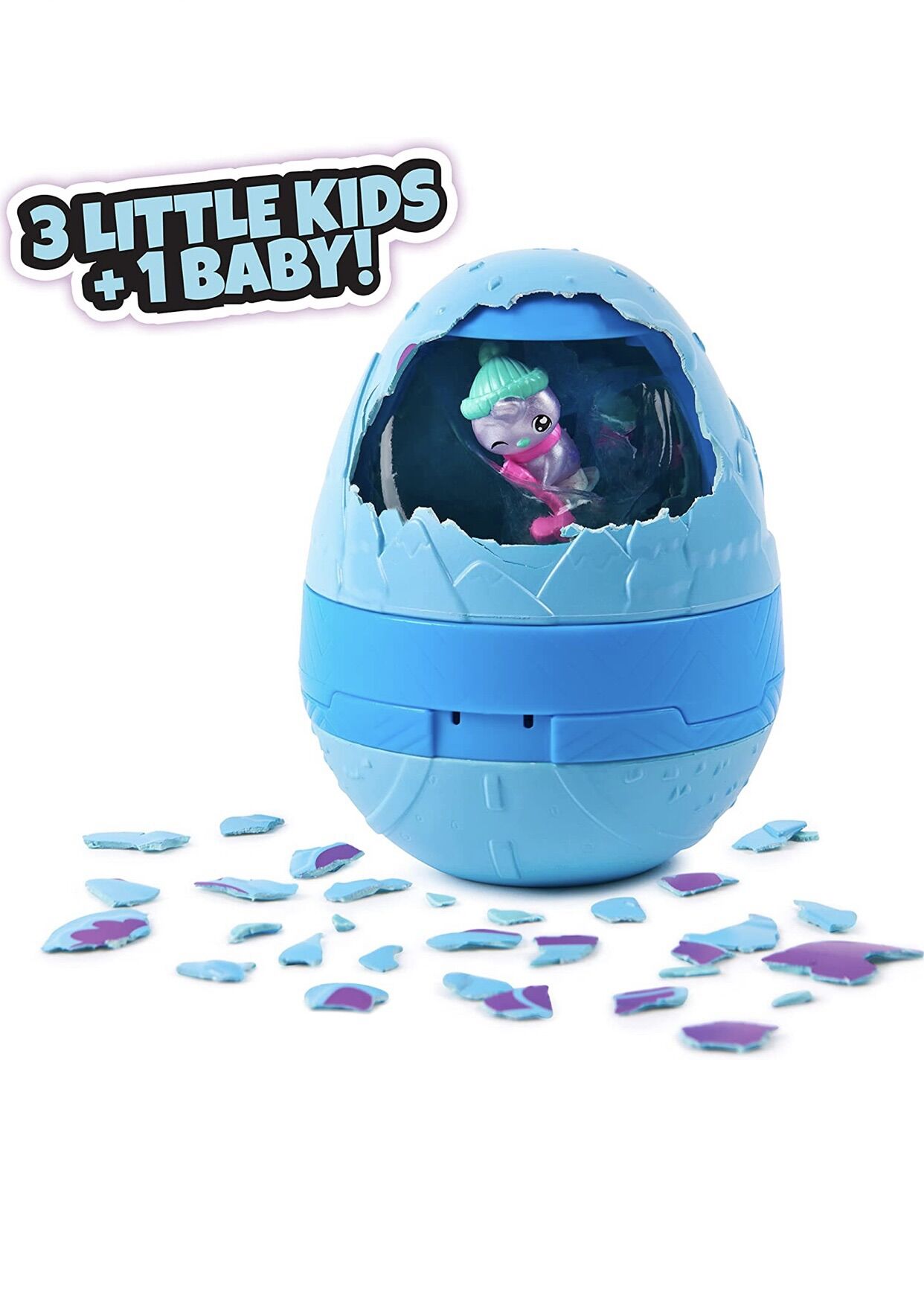 Trứng Hatchimals Colleggtibles Rainbow Cation Playdate Pack