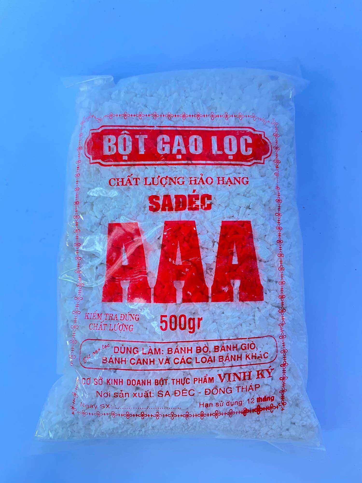 Bột gạo gói sadec aaa 500gr