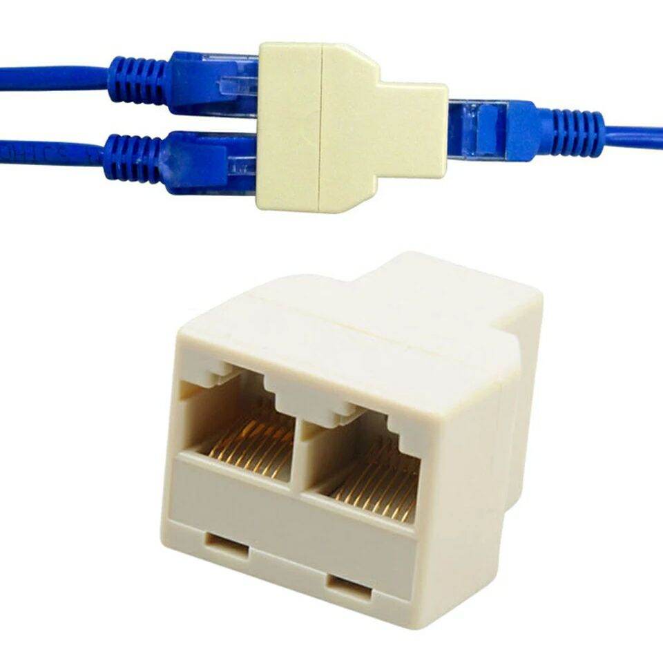 Bộ chia mạng LAN, RJ45, 1 cổng ra 2 cổng