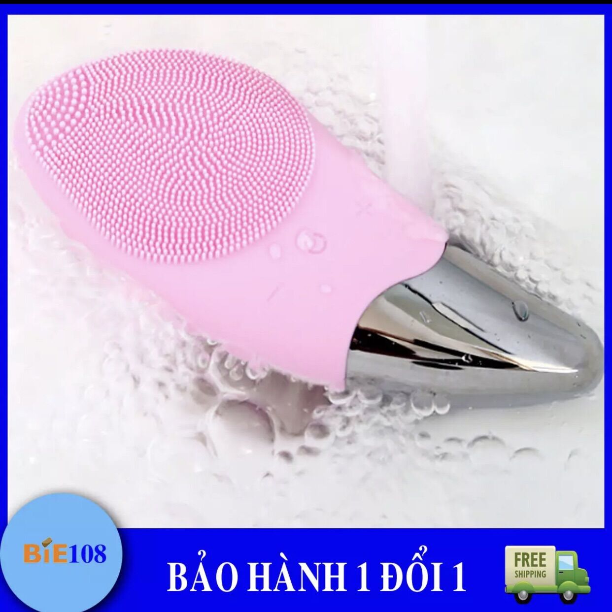 [HCM]MÁY RỬA MẶT .Máy massage da mặt làm se khít lô chân lông.
