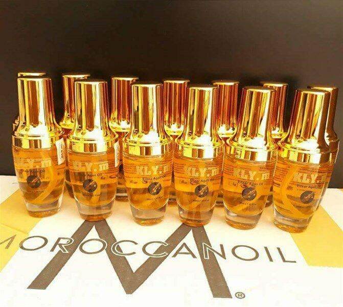 Tinh dầu dưỡng tóc kly.m elixer argan oil phục hồi tóc hư tổn 30ml