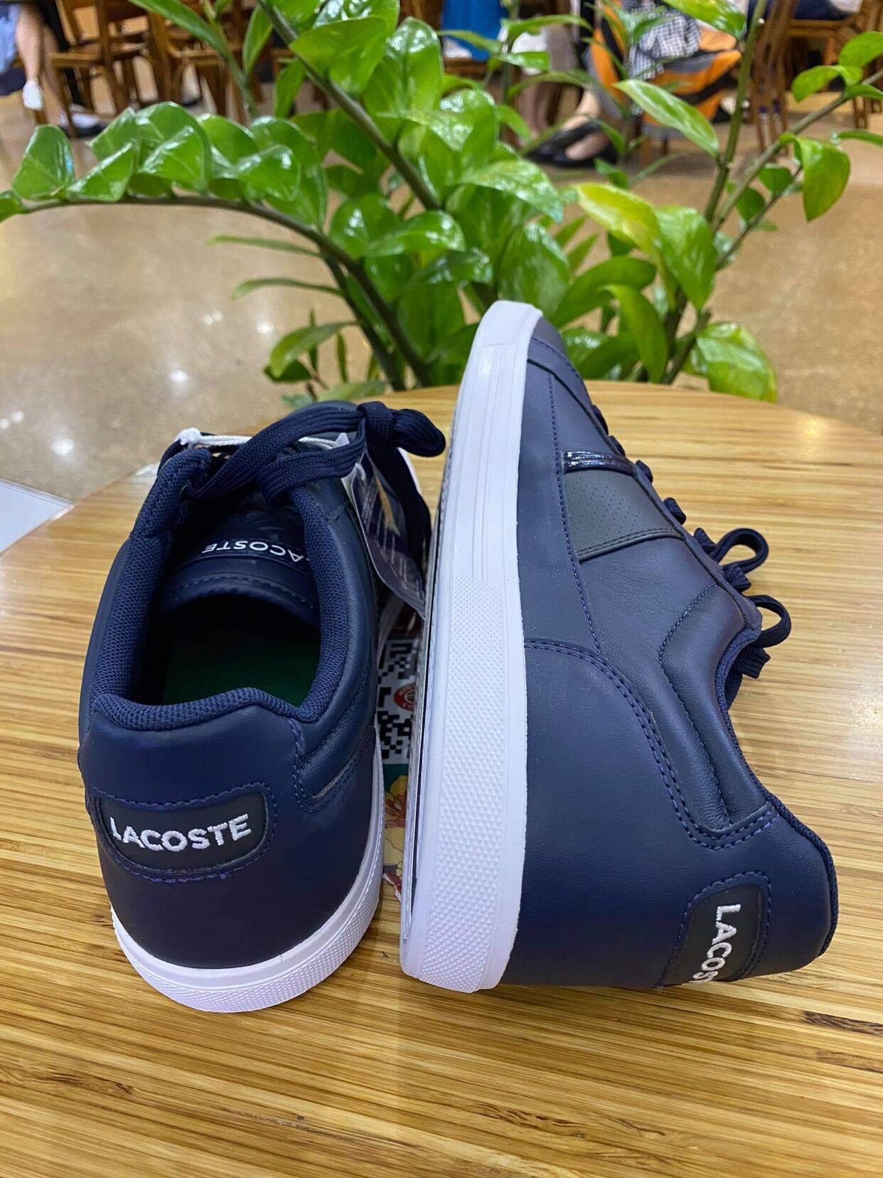 (Auth) Giày sneaker nam LACOSTE size 40.5/41 - Hàng nhập Mỹ