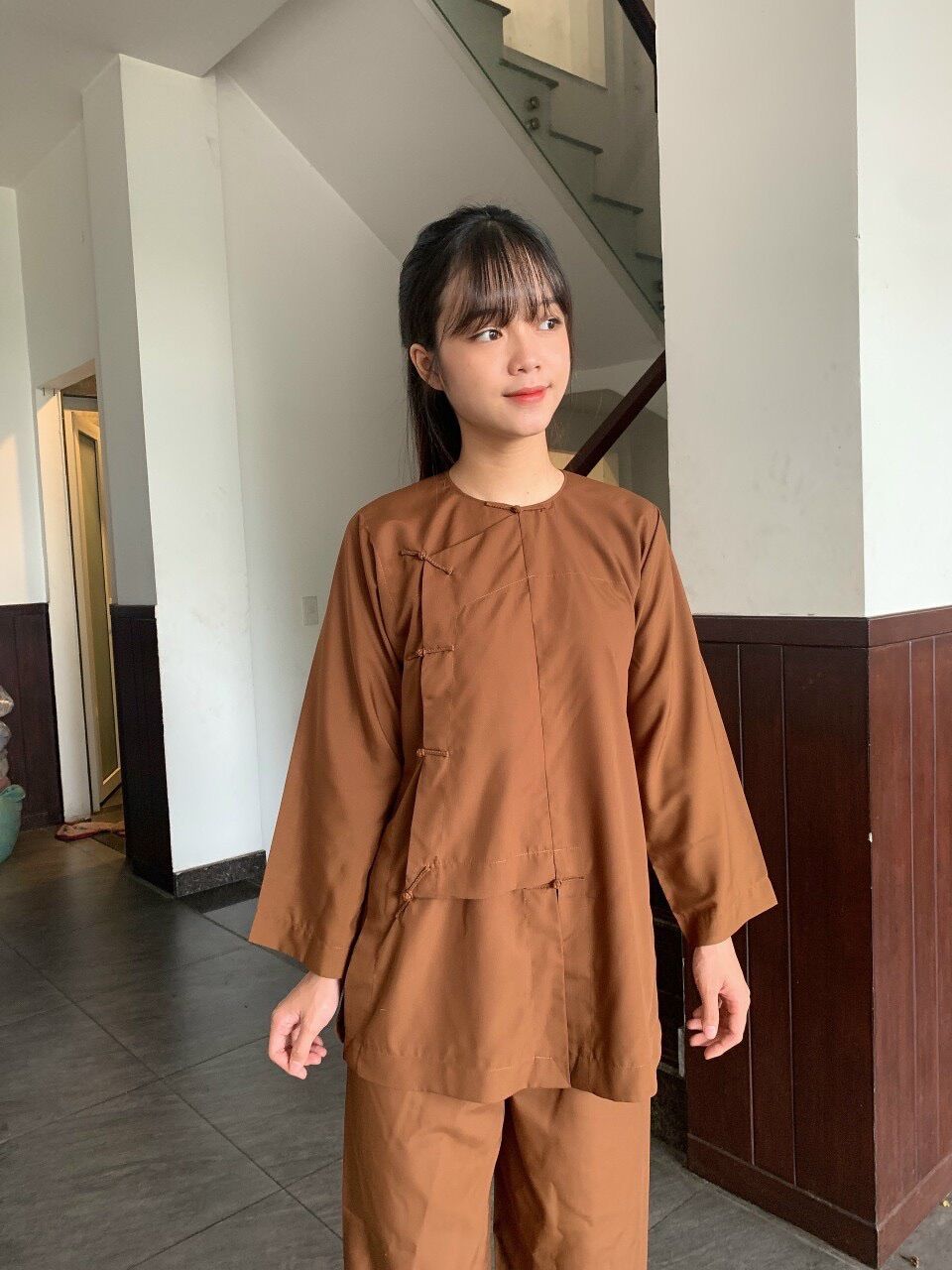 Đồ Lam Nữ Đi Chùa - Vạt Hò