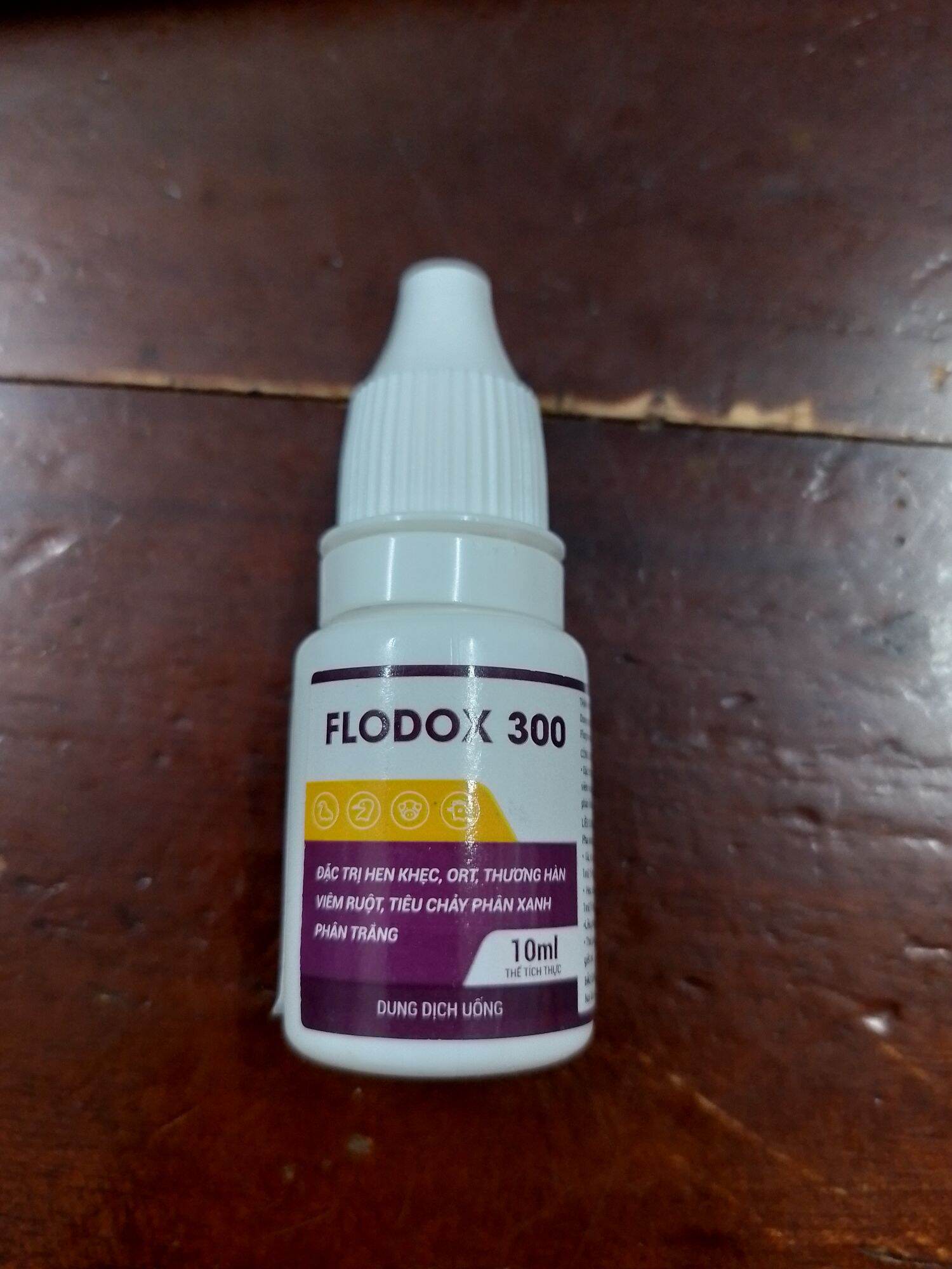 Combo 10 chai* flodox 300 10ml hen, khẹc