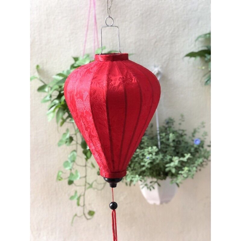 Đèn lồng Hội An 30cm -Dáng Tỏi