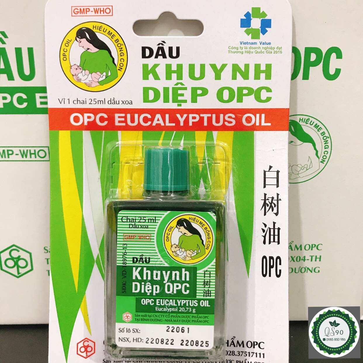 Dầu Khuynh Diệp OPC 25ml,15ml