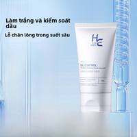 H＆E | Bộ Sữa Rửa Mặt Kiểm Soát Dầu, Làm Sáng Vết Thâm Mụn và Trắng Da Amino Acid