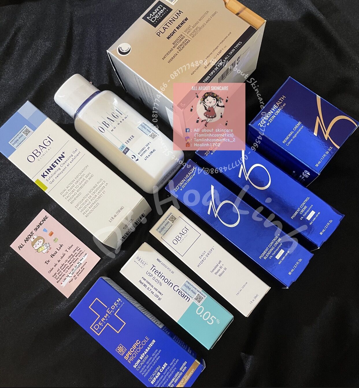 KEM DƯỠNG ẨM PHỤC HỒI DA DERMEDEN