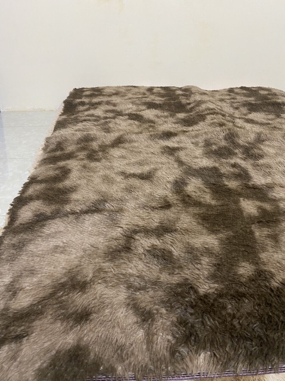 Thảm lông loang decor siêu hot