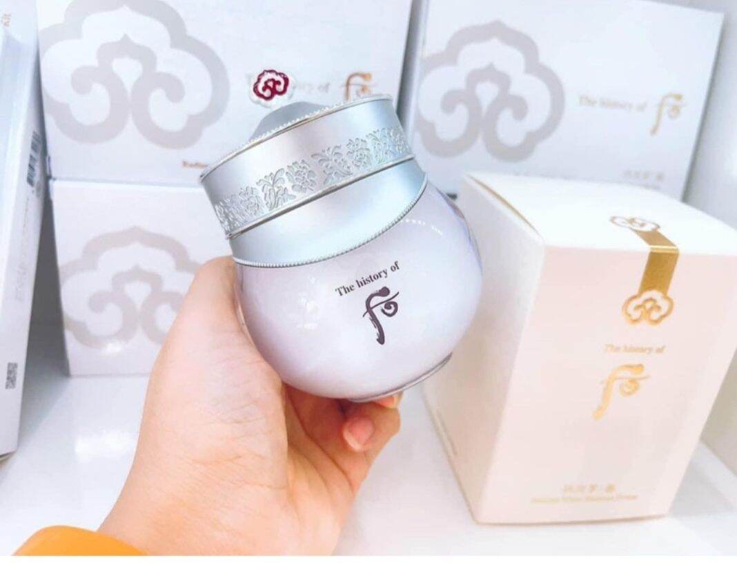 Kem dưỡng trắng da thâm sạ da Whoo Radiant White Moisture Cream 60ml