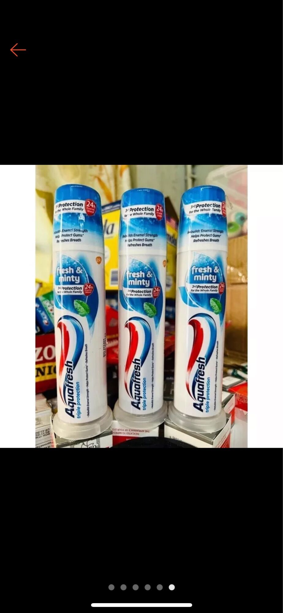 Kem đánh răng Aquafresh - UK