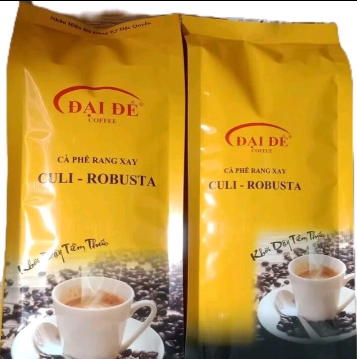 Cà phê Rang Xay Nguyên Chất CuLi-Robusta 500g