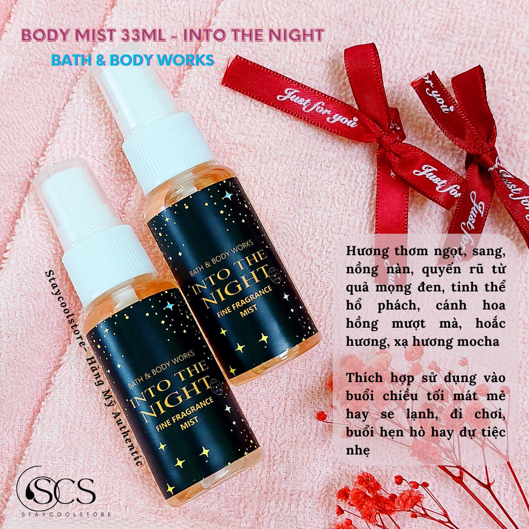 [Auth Mỹ- Đủ Mùi] 35ml- Xịt thơm bodymist Bath & Body Works