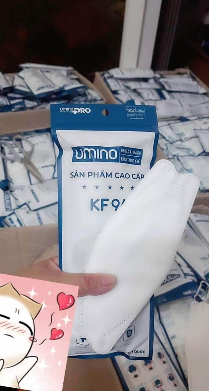 Khẩu Trang 4D Mask KF94 set 10 chiếc