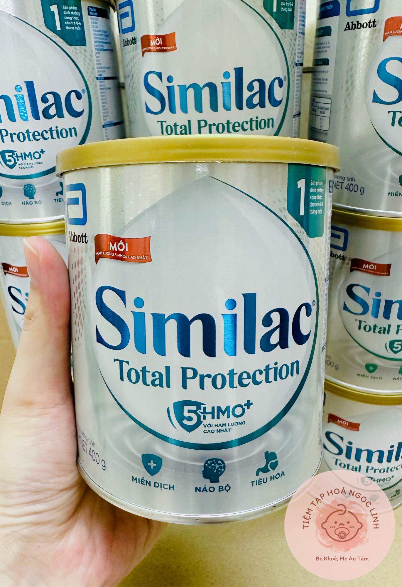 Sữa bột SIMILAC TOTAL PROTECTION 1 0-6 tháng tuổi 400g