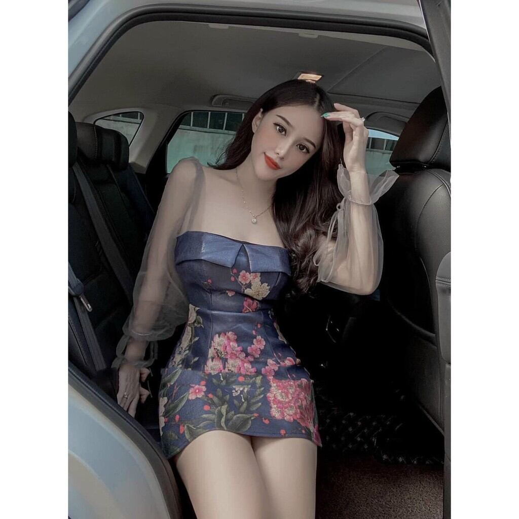 Đầm body nữ hai dây - đầm ôm nữ - m15