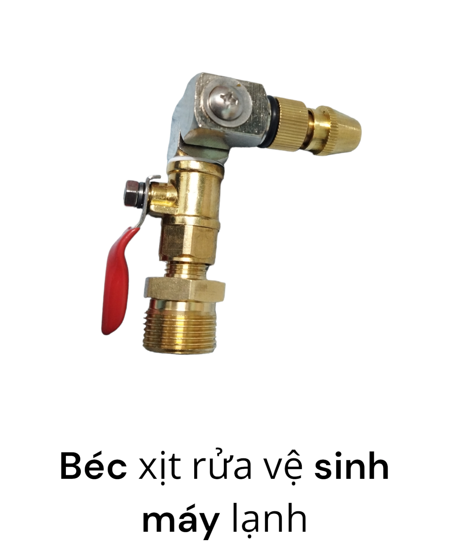 béc xịt rửa vệ sinh máy lạnh xoay 360.