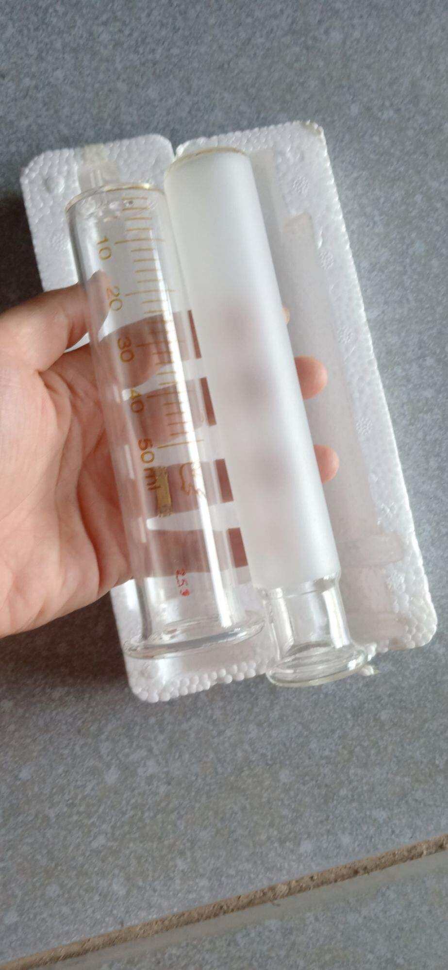 Xi lanh thủy tinh 50ml