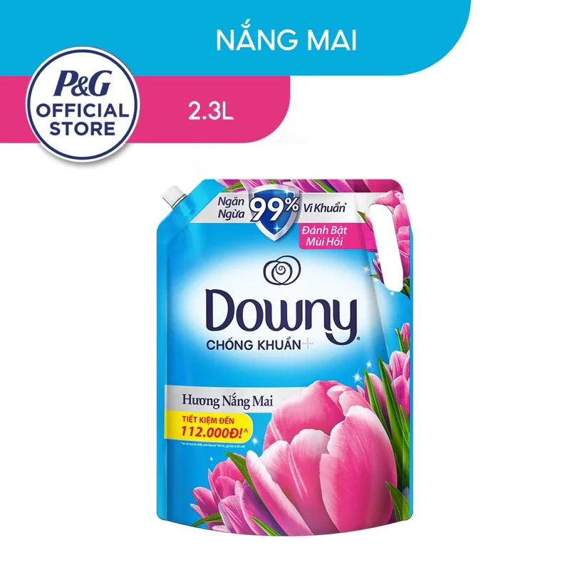 Nước xả vải DOWNY 2,2L túi