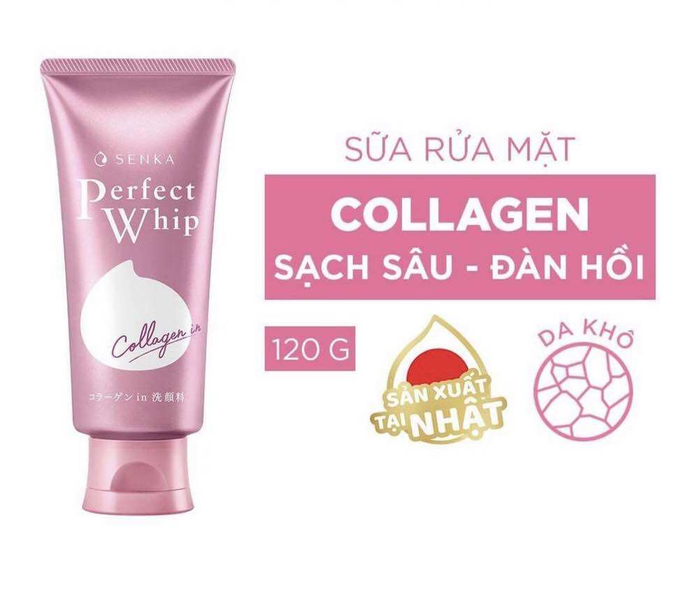 Sữa rửa mặt senka 120g