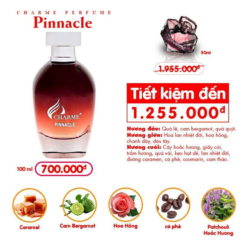 Nước Hoa Nữ Pinnacle 100Ml . Hàng Chính Hãng