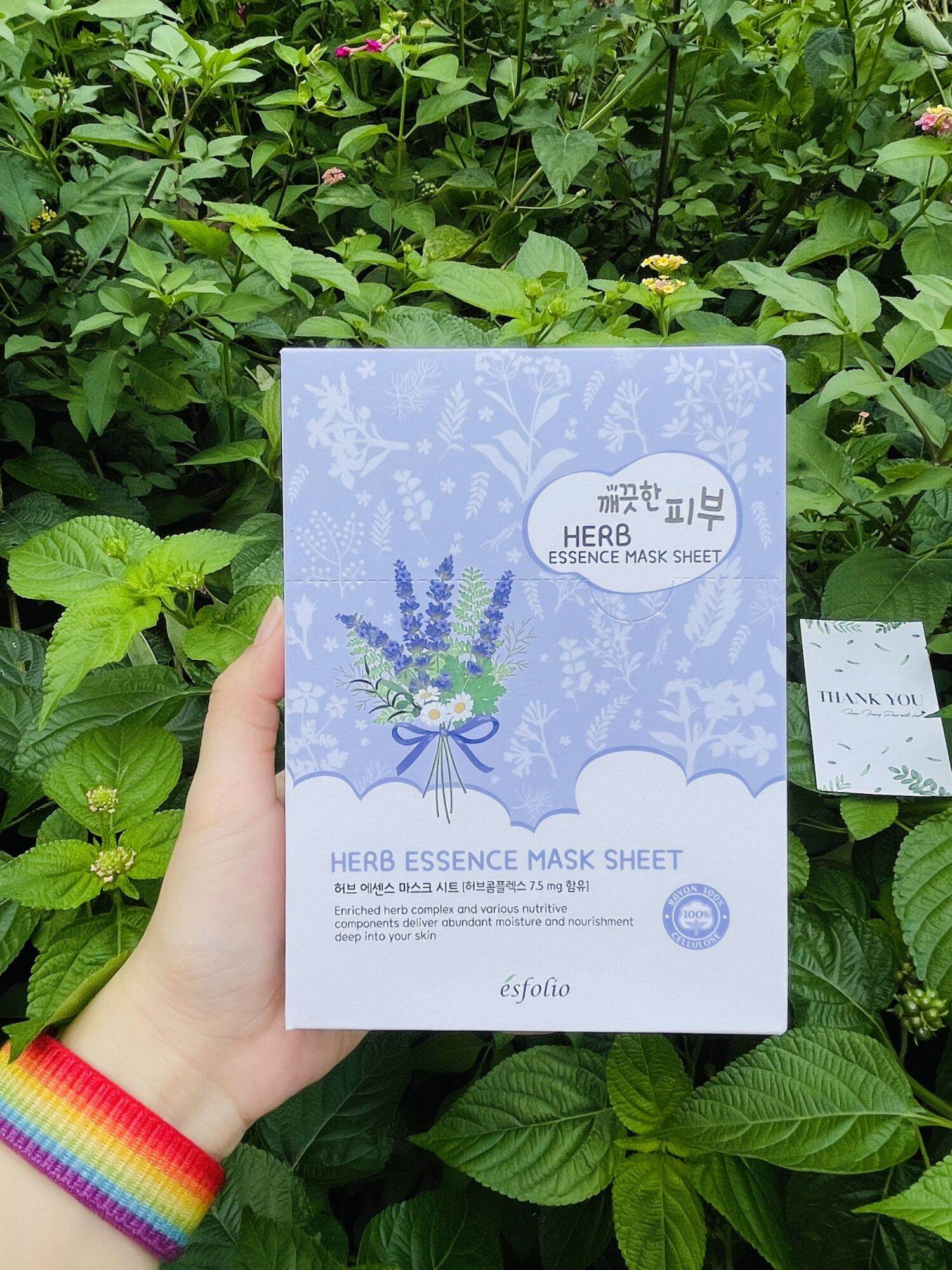 mặt nạ từ thiên nhiên esfolio essence.