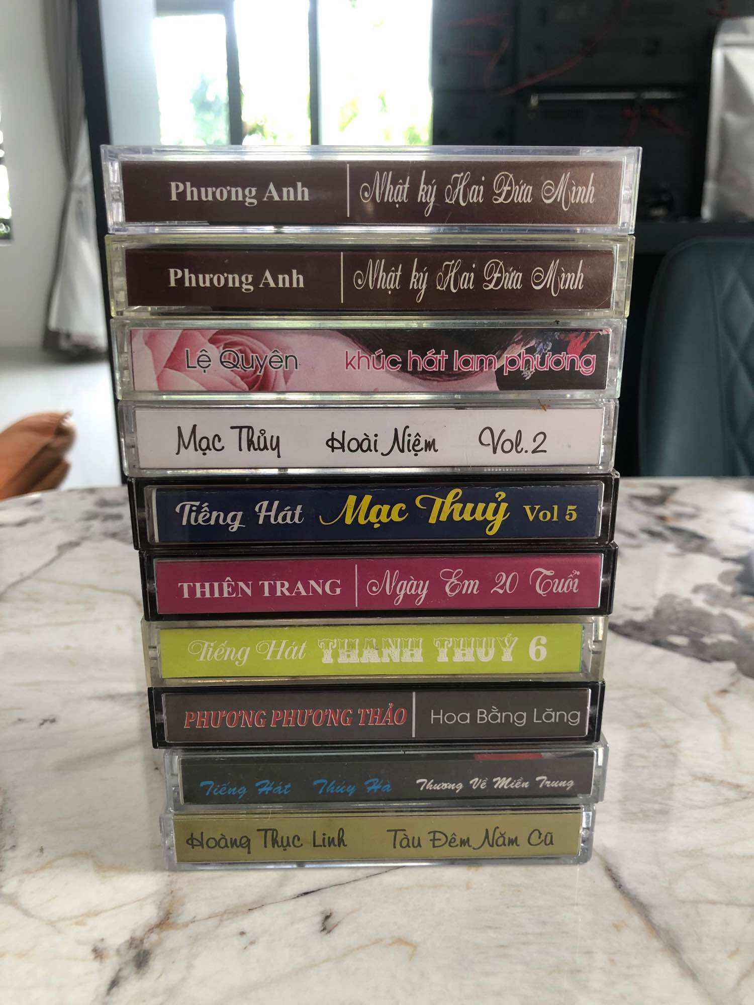 BĂNG CASSETTE NHẠC XƯA SƯU TẦM