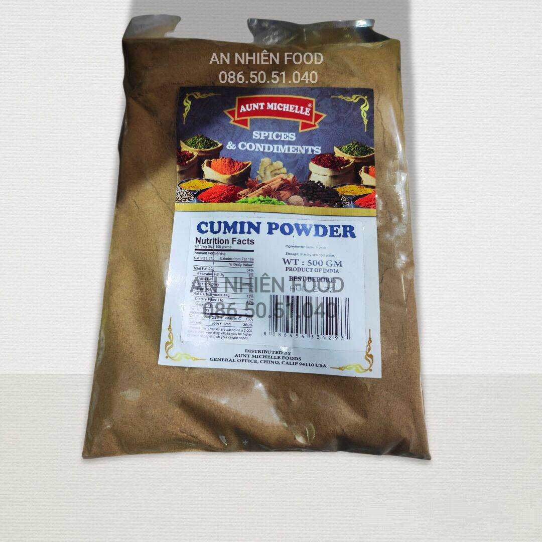 Cumin Powder Bột Gia Vị Aunt Michelle 500 Gram