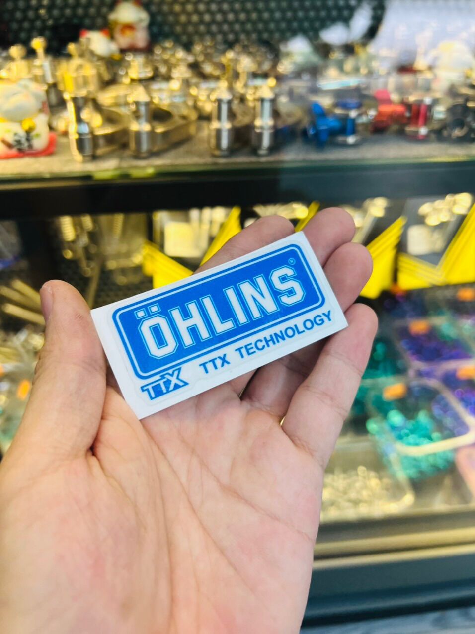 Tem Sticker Ohlins | Chống Thấm Nước