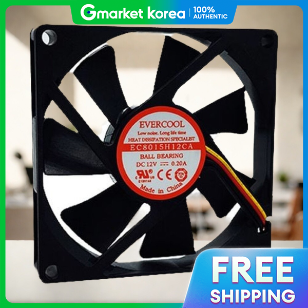 Case Cooler 80mm Replacement Slim 15mm 3-Pin Fan Giá 376,500 Đồng*Miễn phí vận chuyển