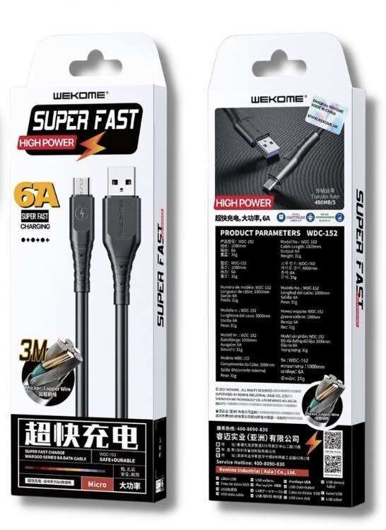 Cáp sạc nhanh usb to lightning chính hãng dây cao su 1m 2m siêu bền
