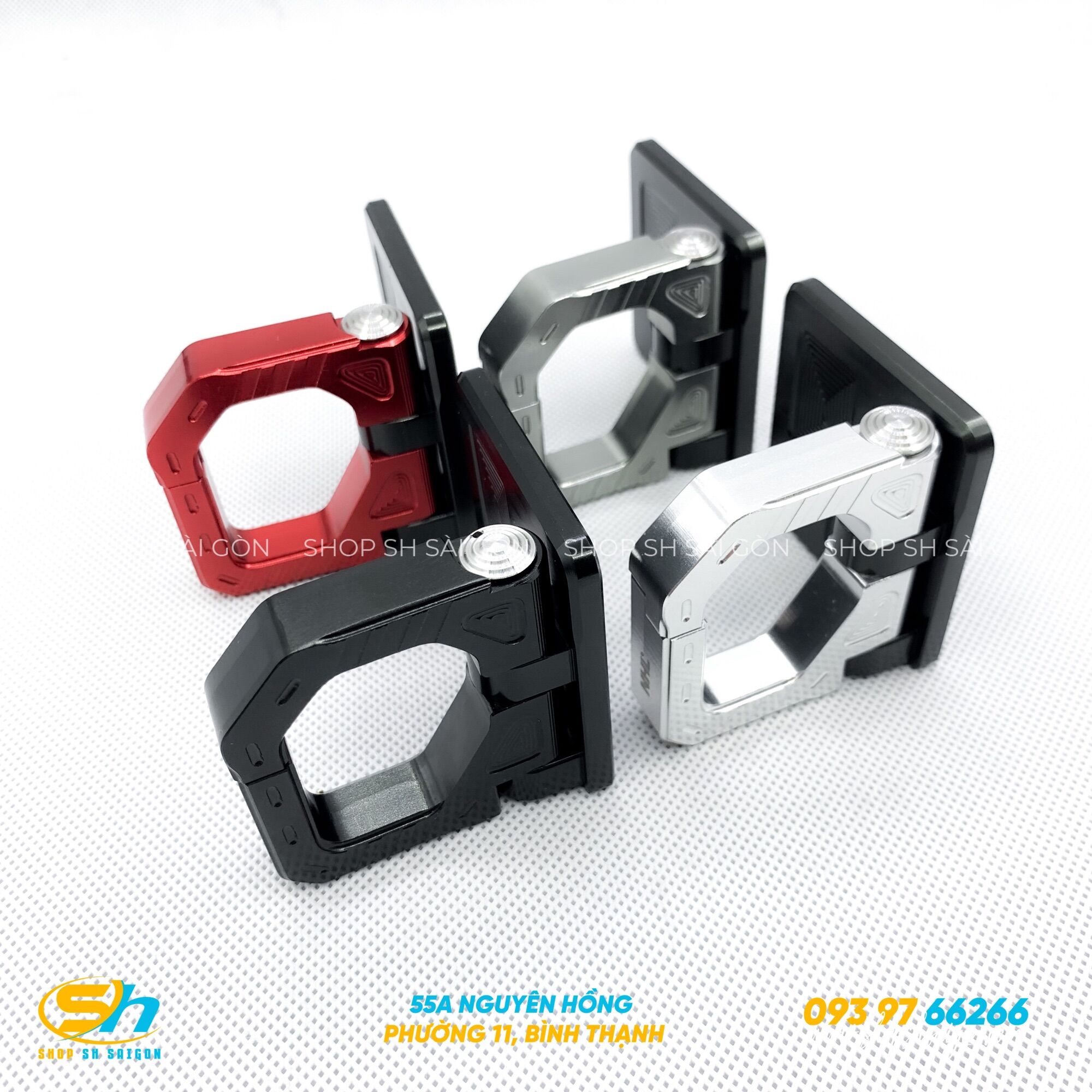 Móc treo đồ nhôm CNC cao cấp cho SH