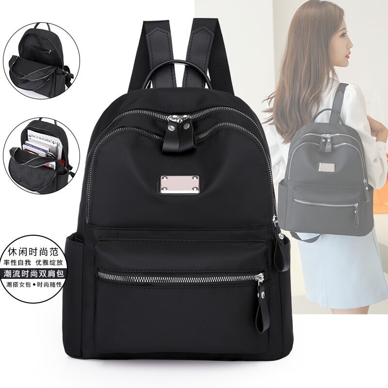 Balo cặp sách thời trang chống nước có 3 ngăn siêu rộng rãi