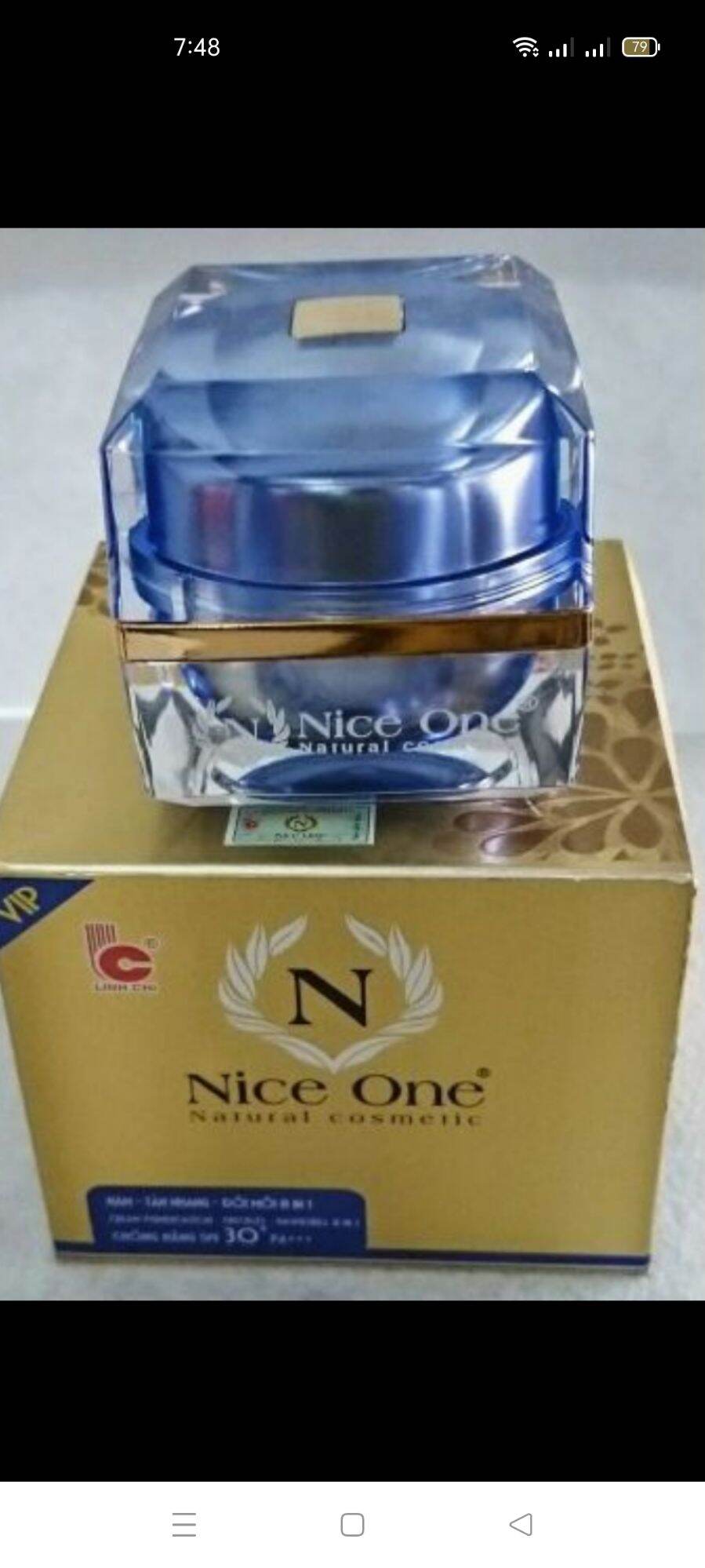 Kem Nice One Nám Tàn Nhang Đồi Mồi 8 In 1 Vip 28G