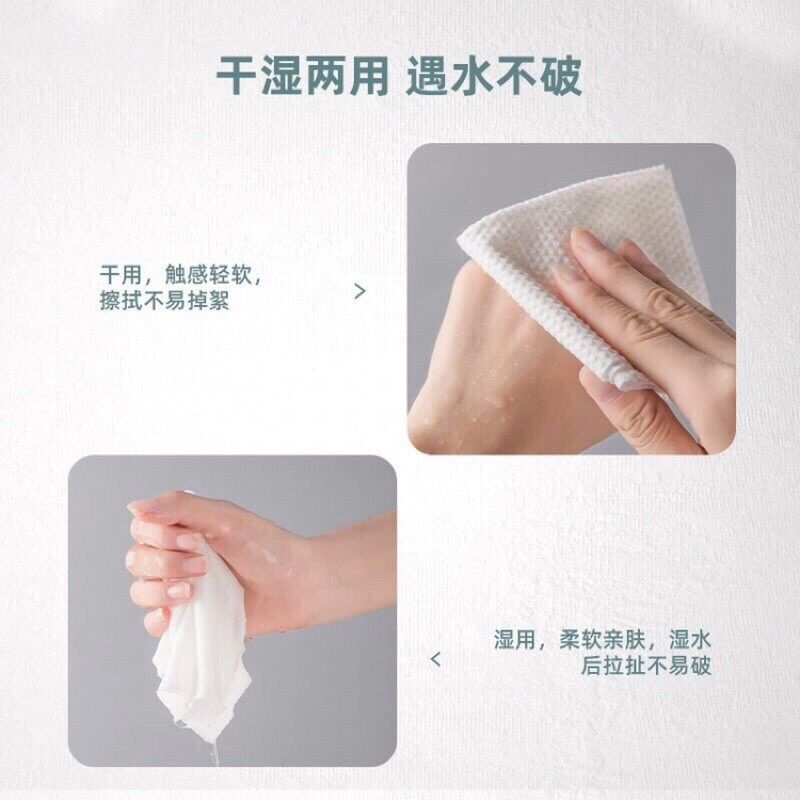 Khăn Giấy Đa Năng Tẩy Trang Loại Cuộn Animerry