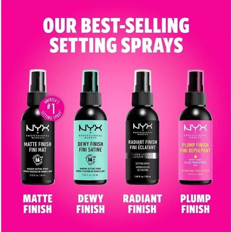 Xịt trang điểm NYX  Finish Setting Spray 60ml